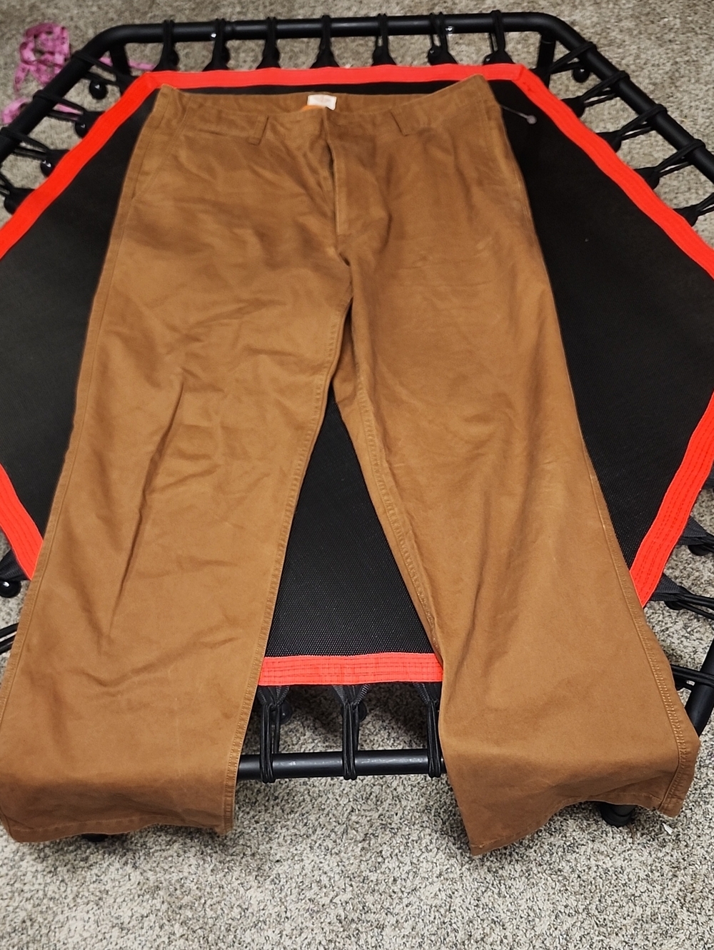 Dockers Size 36×32 Sloght Discolarization On Leg Still In Great Shape #6